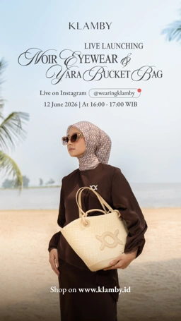 Yara Bucket Totebag & Noir Eyewear