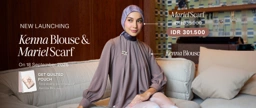 Kenna Blouse & Mariel Scarf