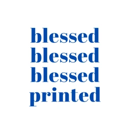Logo of BlessedPrinted