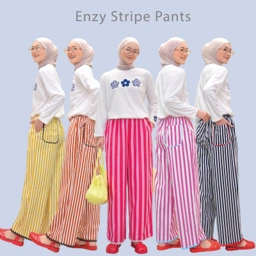 Enzy Stripe Pants