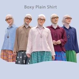 Boxy Plain Shirt